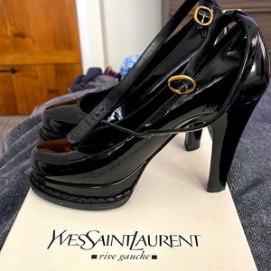 YSL Yvette Saint Laurent Vintage Platform High Heels